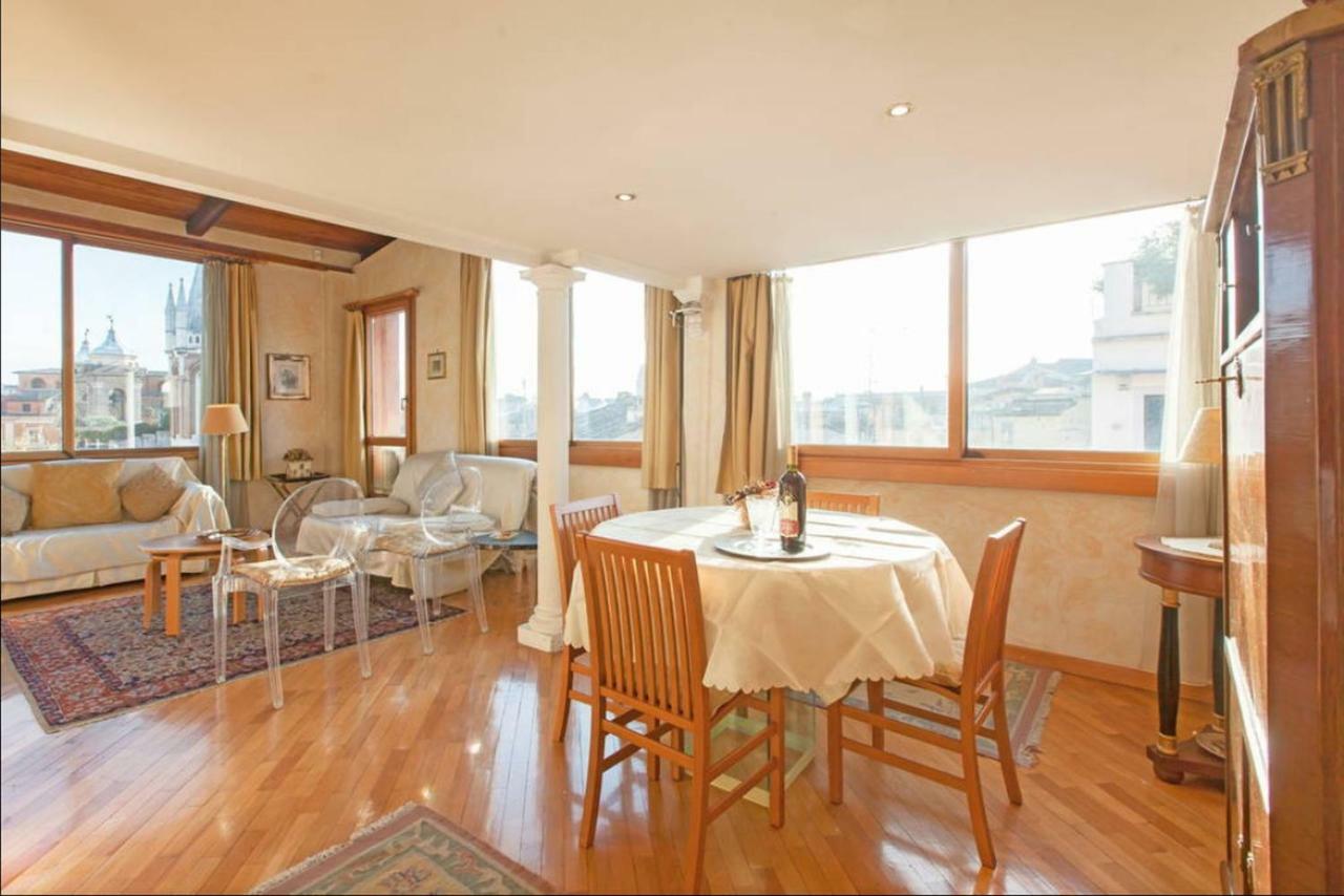 רומא Amazing Panoramic Artist'S Loft Spanish Steps מראה חיצוני תמונה