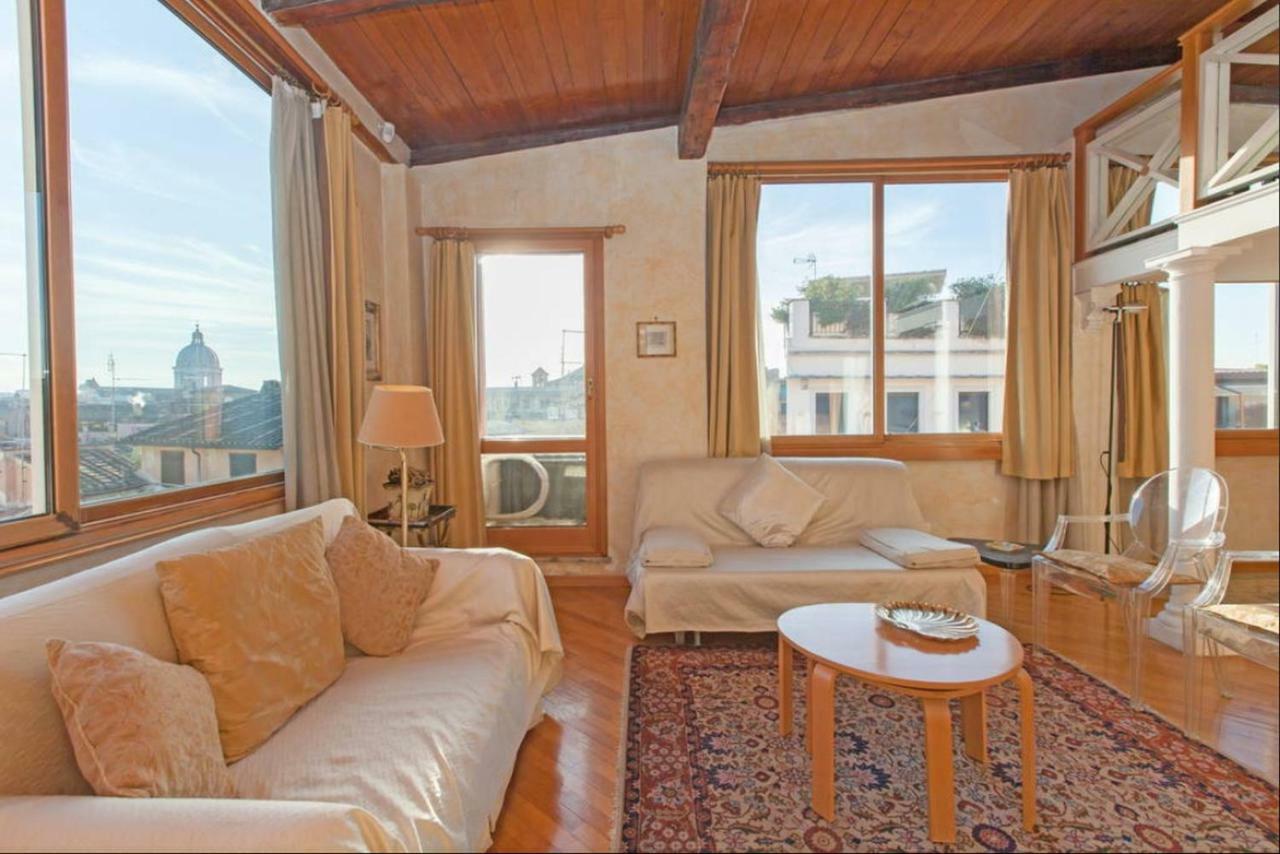 רומא Amazing Panoramic Artist'S Loft Spanish Steps מראה חיצוני תמונה